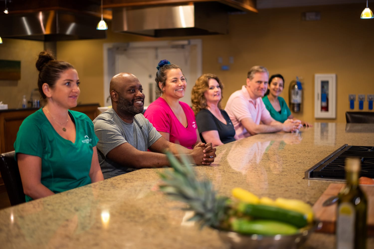 Cooking class at Hilton Head Health